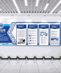 Tường văn hóa doanh nghiệp hiện đại – Thiết kế module chuyên nghiệp