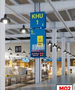 Biển phòng ban nhà máy – Biển cửa xưởng sản xuất (Assembly Workshop)