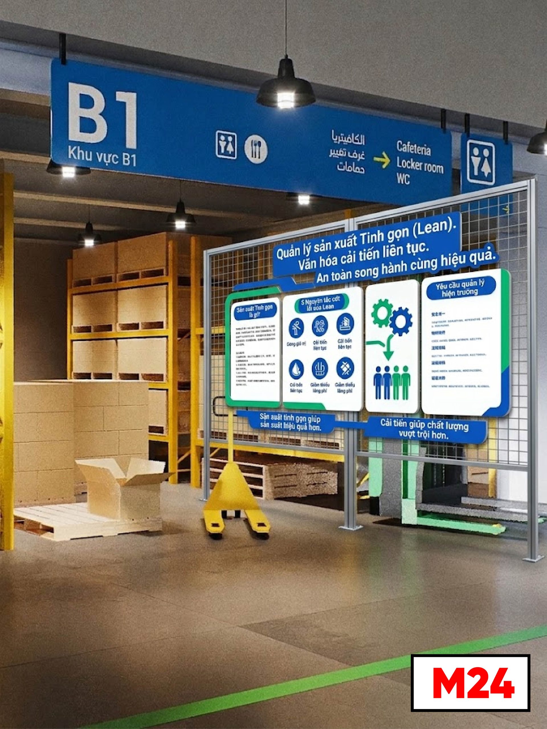 Bảng biển công ty, bộ phận, chỉ dẫn-24