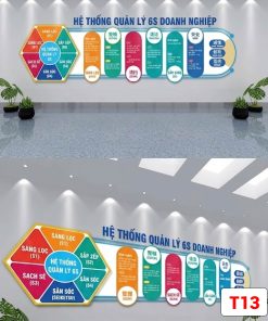 Tường Văn Hóa Doanh Nghiệp 6S – Giải Pháp Nâng Tầm Hình Ảnh & Quản Lý Chuyên Nghiệp